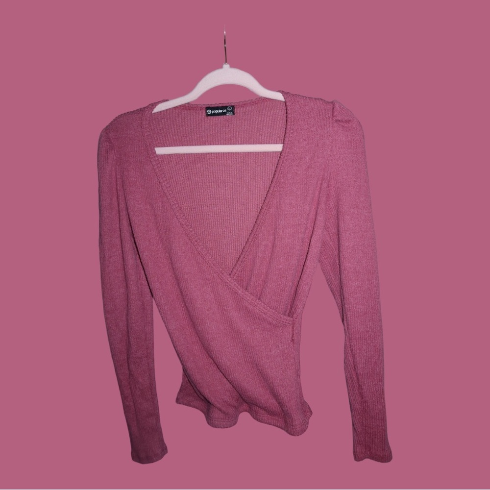 Long Sleeve V-Neck T-Shirt